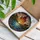 Maple Leaf Forest Lake Sunset Sunrise Stained Glass - Colorful Intricate Tiffany Style Mosaic Stained Glass Suncatcher - 3