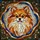Fluffy Pomeranian Dog Stained Glass Tiffany Style Abstract Mosaic Art - Pet Lover Gift Stained Glass Suncatcher - 5