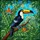 Majestic Toucan Bird of Paradise Flower - Tiffany Style Tropical Jewel Tone Jungle Art Stained Glass Suncatcher - 5