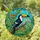 Majestic Toucan Bird of Paradise Flower - Tiffany Style Tropical Jewel Tone Jungle Art Stained Glass Suncatcher - 1