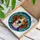 Beagle Dog Stained Glass Mosaic - Tri-Color Tiffany Style Dog Owner Gift Stained Glass Suncatcher - 3