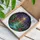 Tiffany Stained Glass River Forest & Fairy Mushrooms – Enchanted Jewel Tone Sun Art Stained Glass Suncatcher - 3