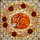 Sleeping Fox Curled Stained Glass Roses Golden Leaves Iridescent Mosaic Tiffany Style Gift Stained Glass Suncatcher - 5