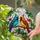 Cardinals Stained Glass Mosaic - Tiffany Art Bird Couple Berries Home Decor Gift Stained Glass Suncatcher - 2