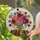 Stained Glass Flower Bouquet Books Tiffany Style Mosaic - Home Window Art Decor Stained Glass Suncatcher - 2