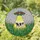 UFO Holstein Cow Abduction Stained Glass - Tiffany Style Alien Field Meadow Mosaic Stained Glass Suncatcher - 1