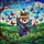 Female Dancer Butterfly Mid-Leap Stained Glass Jewel Tone Mosaic Landscape Intricate Stained Glass Suncatcher - 5