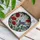Iridescent Hummingbird Red Poppy Stained Glass Art - Tiffany Style Mosaic Jewel Tones Stained Glass Suncatcher - 3