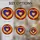 Intricate Stained Glass Heart Spiral Mosaic Tiffany-Style Jewel Tone Gradient Stained Glass Suncatcher - 4