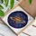 Tiffany Stained Glass Saturn Planet Rings Cosmic Mosaic Star Nebula Art Stained Glass Suncatcher - 3
