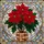 Poinsettia Stained Glass Mosaic - Tiffany Style Christmas Holiday Home Decor Stained Glass Suncatcher - 5