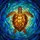 Sea Turtle Stained Glass - Intricate Tiffany Style Jewel Tone Oceanic Water Art Decor Stained Glass Suncatcher - 5