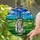 Jessica Name Golf Bag Clubs Golf Course Stained Glass Style - Personalized Golfer Gift Stained Glass Suncatcher - 2