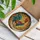 Majestic Rooster Crescent Moon Tiffany Style Stained Glass Celestial Art Stained Glass Suncatcher - 3