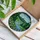 Tiffany Stained Glass River Landscape - Evergreen Pines, Daisies, Mountain Clouds Stained Glass Suncatcher - 3
