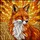 Tiffany Stained Glass Red Fox Mosaic Art - Autumn Wildlife Nature Home Decor Gift Stained Glass Suncatcher - 5