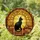 Black Cat Bookshelf Stained Glass Tiffany Art - Jewel Tones Arched Window Books Stained Glass Suncatcher - 1