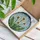 Dandelion Puffballs Stained Glass - Tiffany Style Green Leaves Blue Sky Window Decor Stained Glass Suncatcher - 3
