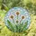 Dandelion Puffballs Stained Glass - Tiffany Style Green Leaves Blue Sky Window Decor Stained Glass Suncatcher - 1