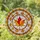 Autumn Maple Leaf Stained Glass Mosaic Jewel Tones Window Hanging Decor Stained Glass Suncatcher - 1