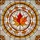 Autumn Maple Leaf Stained Glass Mosaic Jewel Tones Window Hanging Decor Stained Glass Suncatcher - 5