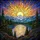 Tiffany Style Stained Glass Mountain Lake - Evergreen Snowy Peaks Sunrise Sunset Window Art Stained Glass Suncatcher - 5