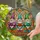Three Gnomes Reading Books, Intricate Tiffany Glass Jewel Tone Magical Forest Mosaic Art Stained Glass Suncatcher - 2