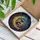 Chihuahua Dog Tiffany Stained Glass Art - Crescent Moon Celestial Nebula Stars Lover Gift Stained Glass Suncatcher - 3