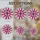 Intricate Stained Glass Floral Petal Star Tiffany Style Concentric Rings Mosaic Background Stained Glass Suncatcher - 4