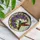 Jewel Tone Hummingbird Stained Glass Art with Purple Flowers & Garden Mosaic Stained Glass Suncatcher - 3