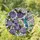 Hummingbird Mid-Flight Tiffany Stained Glass Purple Lavender Flowers Jewel Tones Mosaic Stained Glass Suncatcher - 1