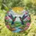 Hummingbirds & Roses Tiffany Stained Glass - Nature Stream Sun Edge-to-Edge Art Stained Glass Suncatcher - 1