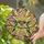 Emerald Ruby Hummingbirds Cherry Blossom Sunburst - Glowing Tiffany Stained Glass Art Stained Glass Suncatcher - 2