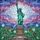 Statue of Liberty Stained Glass, Lush Flowers, Swirling Cloud Sky, Tiffany Jewel Tones Stained Glass Suncatcher - 5