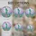 Statue of Liberty Stained Glass, Lush Flowers, Swirling Cloud Sky, Tiffany Jewel Tones Stained Glass Suncatcher - 4