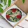 Ruby-throated Hummingbirds Red Hibiscus Stained Glass Panel - Tiffany Mosaic Jewel Tones Stained Glass Suncatcher - 3