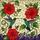 Ruby-throated Hummingbirds Red Hibiscus Stained Glass Panel - Tiffany Mosaic Jewel Tones Stained Glass Suncatcher - 5