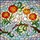 Two White Doves Marigold Flowers Curving Branch Tiffany Style Stained Glass Window Decor Stained Glass Suncatcher - 5