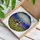 Tri-Color Basset Hound Stained Glass Playful Running Sunflower Mountain Tiffany Art Stained Glass Suncatcher - 3