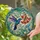 Stained Glass Hummingbird Nectar Flowers - Tiffany Style Mosaic Floral Home Decor Stained Glass Suncatcher - 1