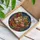 Vibrant Ramen Noodles Chashu Egg Stained Glass - Tiffany Style Chili Floral Mosaic Design Stained Glass Suncatcher - 3