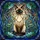 Siamese Cat Stained Glass, Aquatic Foliage, Tiffany Style Mosaic Art - Cat Lover Gift Stained Glass Suncatcher - 5