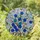Tiffany Style Stained Glass Floral Blossoms Intricate Translucent Jewel Tone Mosaic Art Stained Glass Suncatcher - 1