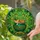 Ginger Tabby Cat Leprechaun Hat, Gold Coin Cauldron, Shamrock Clover St. Patrick's Stained Glass Suncatcher - 2