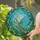 Green Praying Mantis Tiffany Glass Style Stained Art Forest Canopy Lush Foliage Stained Glass Suncatcher - 2
