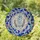 Three Feathers Tiffany Style Stained Glass Mosaic Art - Intricate Colorful Design Stained Glass Suncatcher - 1