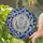 Three Feathers Tiffany Style Stained Glass Mosaic Art - Intricate Colorful Design Stained Glass Suncatcher - 2