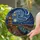 Big Ben London City Scene Van Gogh Starry Night Sky Tiffany Stained Glass Jewel Tone Stained Glass Suncatcher - 2