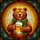 Intricate Brown Bear Smiling Beer Mug Tiffany Glass Mosaic Art Glowing Jewel Tones Stained Glass Suncatcher - 5