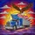 Blue Semi Truck Bald Eagle American Flag Patriotic - Tiffany Style Sunset Trucker Art Stained Glass Suncatcher - 5